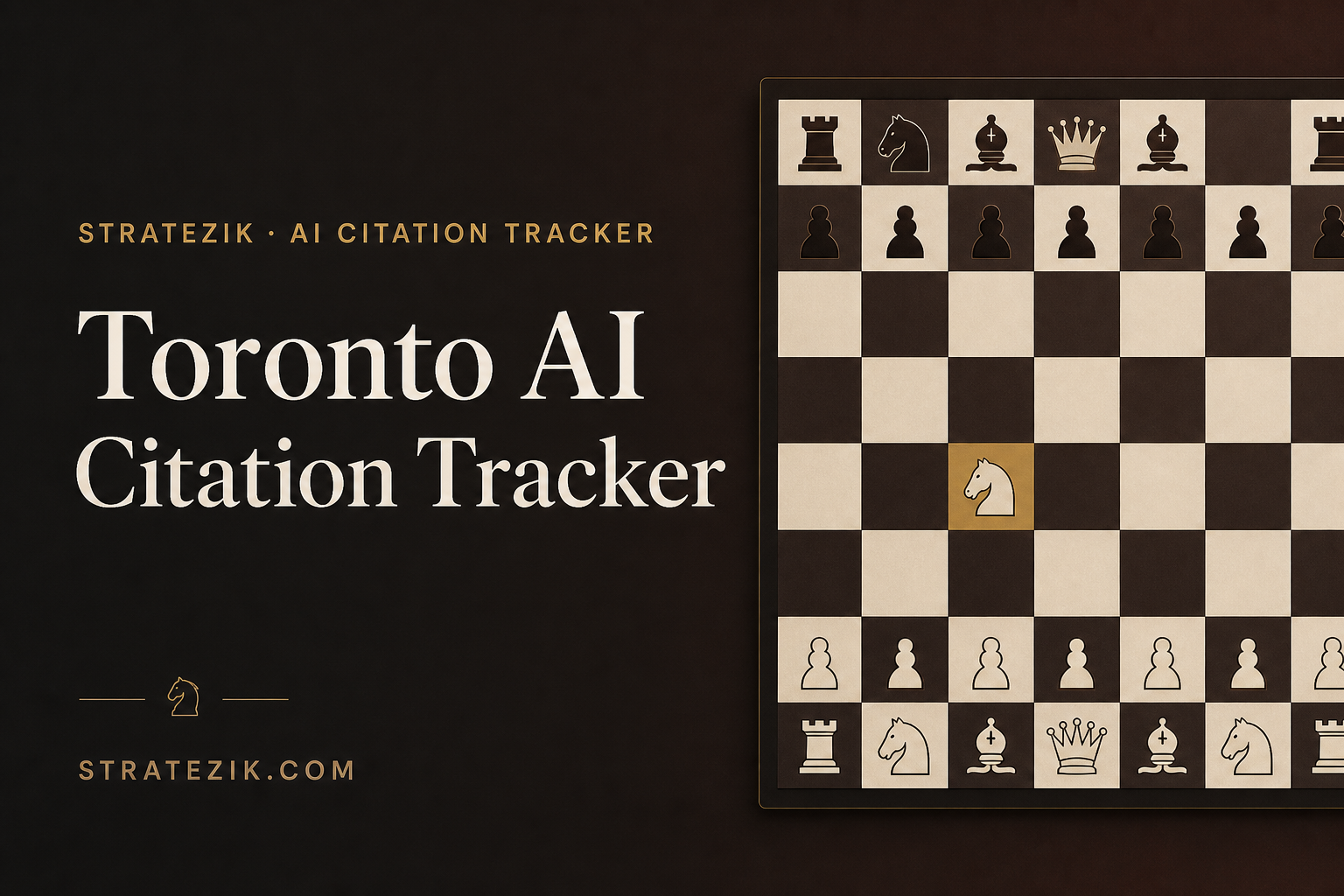 Toronto AI Citation Tracker